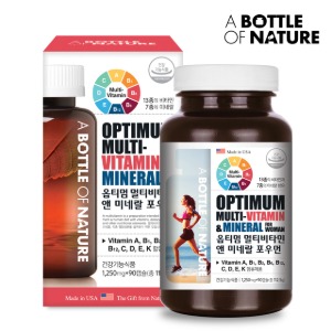 [어바틀] 옵티멈 멀티비타민 앤 포우먼 90캡슐 / 1ea 1일1캡슐(3개월분)