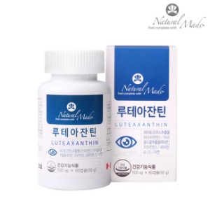 네츄럴메이드 루테아잔틴 / 500mg x 60캡슐 (2개월분)