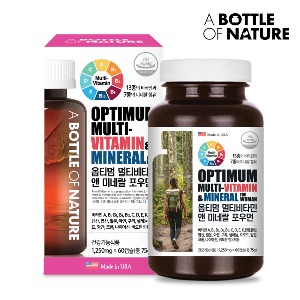 [어바틀] 옵티멈 멀티비타민 앤 포우먼 60캡슐 / 1ea 1일1캡슐(2개월분)